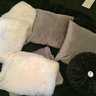 white fluffy cushions for sale
