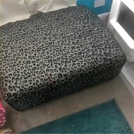 leopard print pouffe for sale