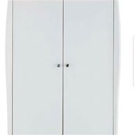 white 2 door wardrobe for sale