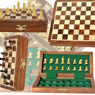 vintage wooden chess board for sale