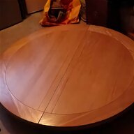 round oak extending dining table for sale