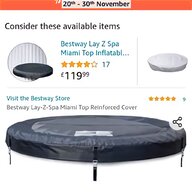 lay z spa inflatable lid for sale