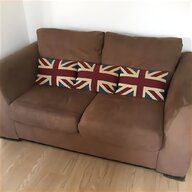 union jack cushion brown for sale