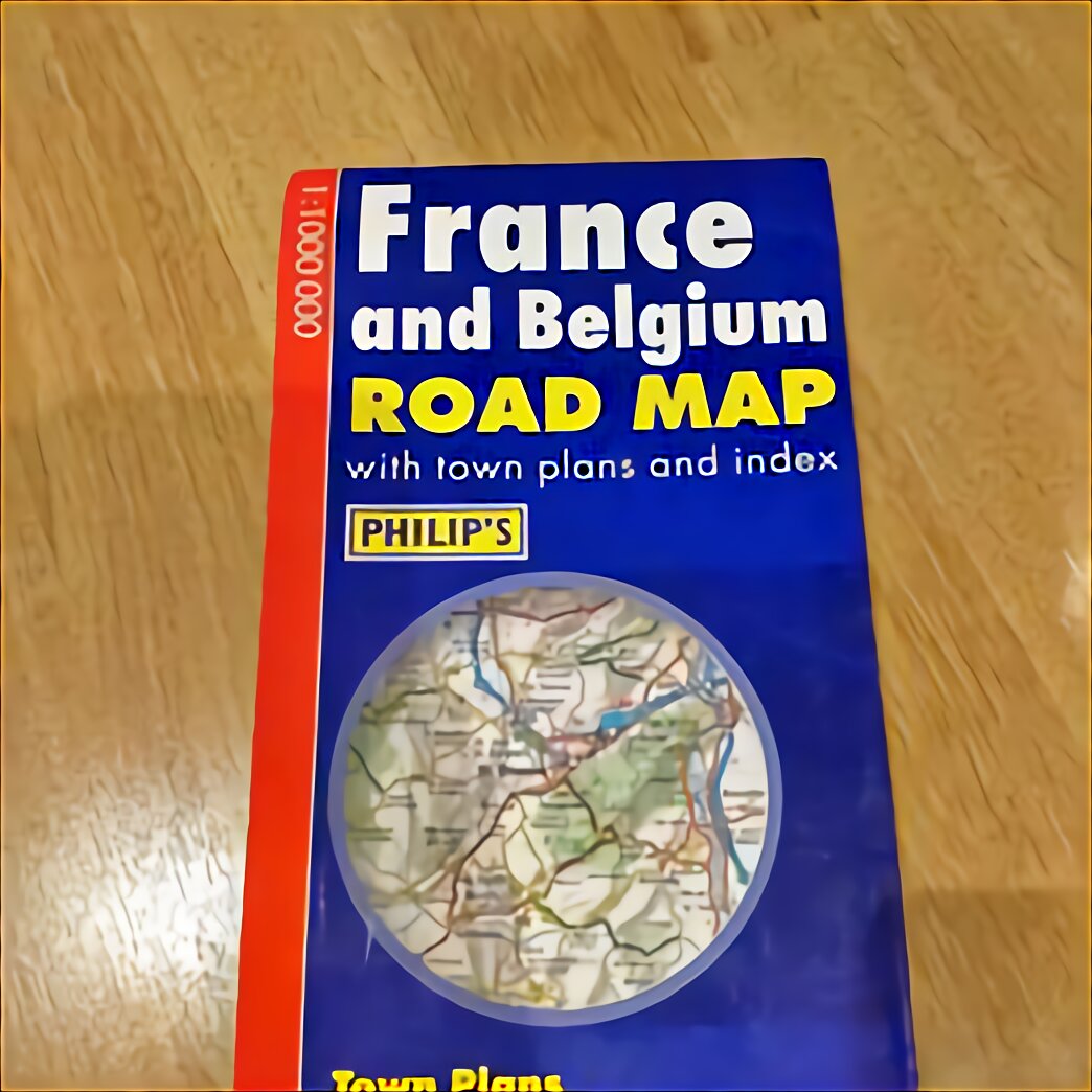 France Road Map For Sale In Uk 59 Used France Road Maps