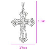 silver crucifix for sale