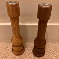 wooden candlesticks for sale