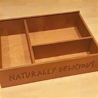 wooden storage boxes lids for sale
