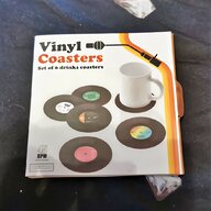 retro vinyl coasters for sale
