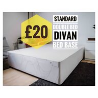 double divan bed base for sale