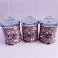 pink tea sugar coffee jars for sale