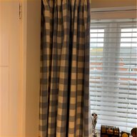 gingham check curtains for sale
