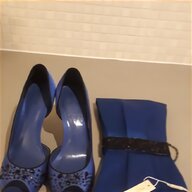 royal blue shoes bag for sale