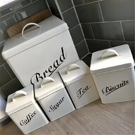 cream bins kitchen for sale
