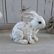 rabbit ornament white for sale