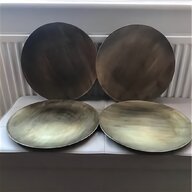 gold plastic plates for sale