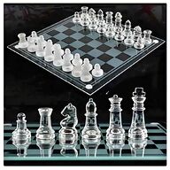 glass chess set for sale