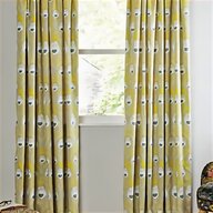 yellow ready made curtains for sale