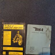 bsa motorcycle parts manuals for sale