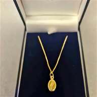 gold coffee bean pendant for sale