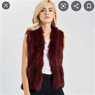 fox fur gilet for sale