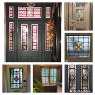 stained glass transom windows for sale