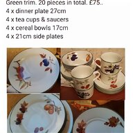 royal worcester evesham cups saucers for sale
