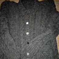 ladies hand knit aran cardigan for sale