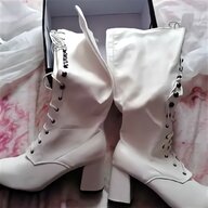 white 70s boots for sale