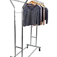 heavy duty double clothes rail for sale