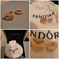 gold pandora bracelet for sale