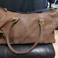 vintage leather weekend bag for sale