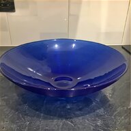 blue glass bowl for sale