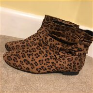 leopard print ankle boot for sale