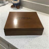 twinings wooden tea box for sale