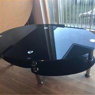 black glass coffee table for sale