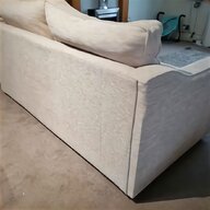 2 seat beige leather sofa for sale