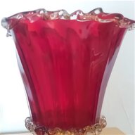 vintage cranberry glass for sale