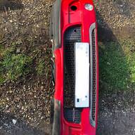 mini r50 rear bumper chilli red for sale