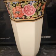 wedgwood vase black for sale