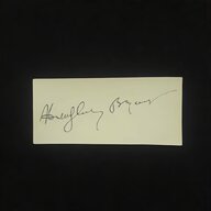 humphrey bogart signed for sale