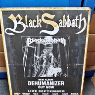 black sabbath tour poster for sale