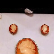 cameo stud earrings for sale