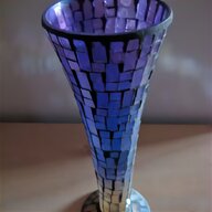 mosaic vase blue for sale