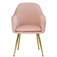 pink velvet chair for sale