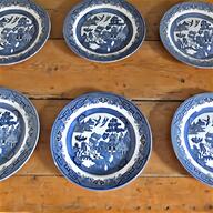 willow pattern side plates for sale