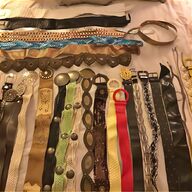 ladies elasticated belts narrow for sale