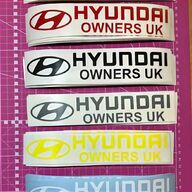 hyundai stickers for sale