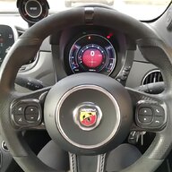 abarth steering wheel for sale