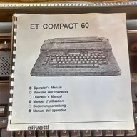 olivetti typewriter lettera 22 for sale