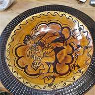 studio pottery charger for sale